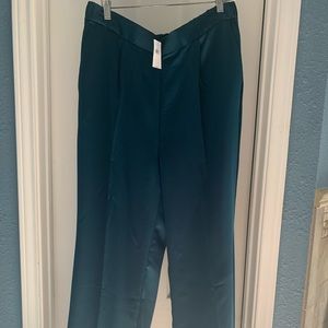 NWT Banana Republic Emerald Green Pants Large